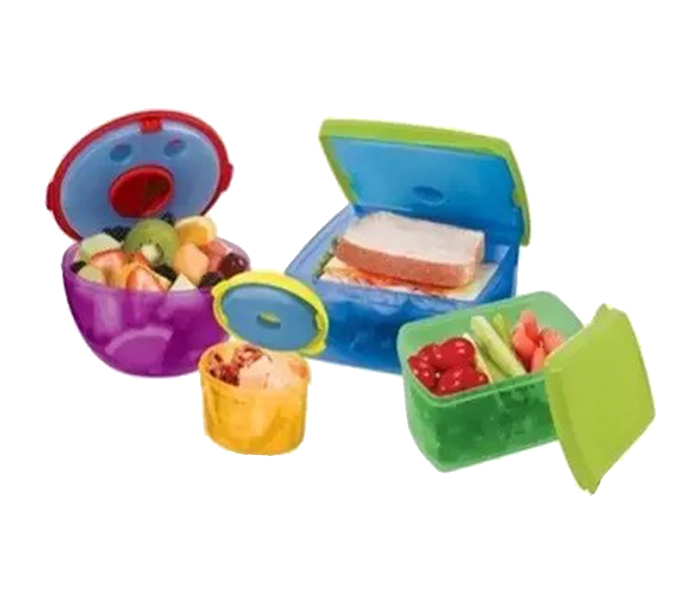 Healthy Lunch Kit Set for Kids - 13 Pieces, Multi Color - Zoom Image 2