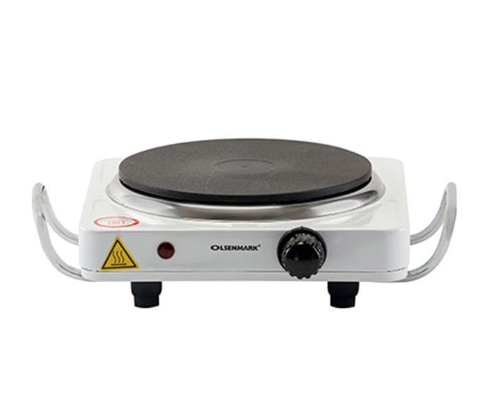 Olsenmark OMHP2288 1500 Watts Electric Hot Plate - White - Zoom Image 3