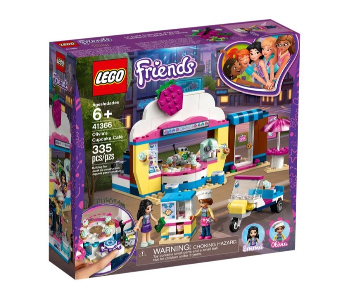 Lego Friends 41366 Olivia's Cupcake Cafe Multicolor - Zoom Image 1