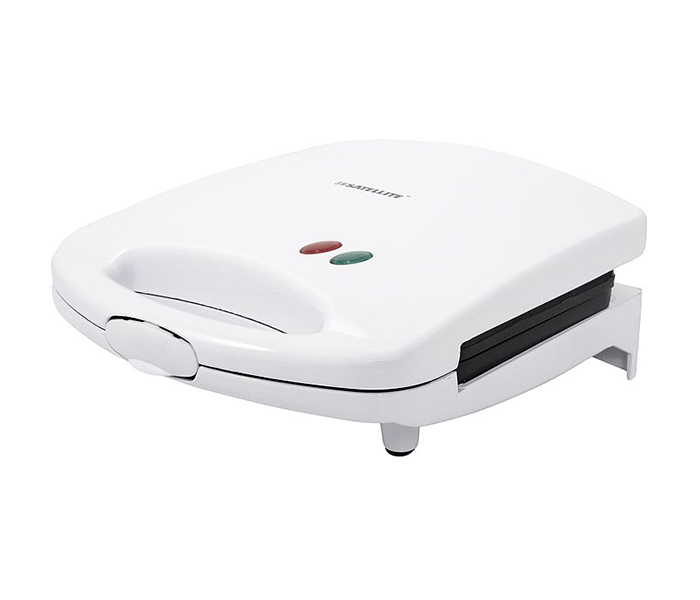 BM Satellite BM-7090 750 Watts Sandwich Maker, White - Zoom Image 1