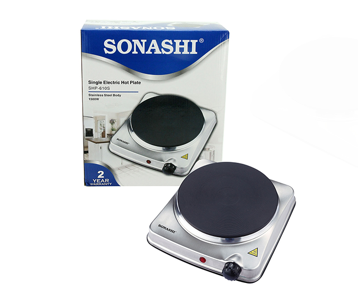 Sonashi SHP-610S Single Electric Hot Plate - Zoom Image 1