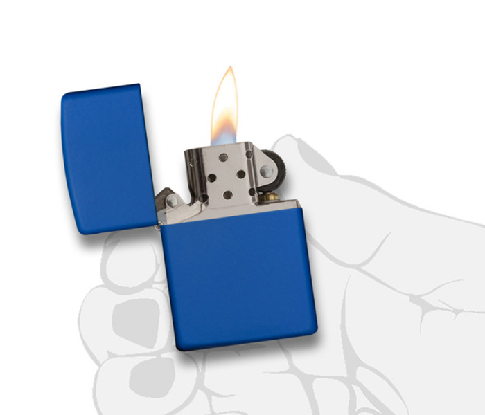 Zippo 229 Classic Royal Lighter Blue - Zoom Image 3