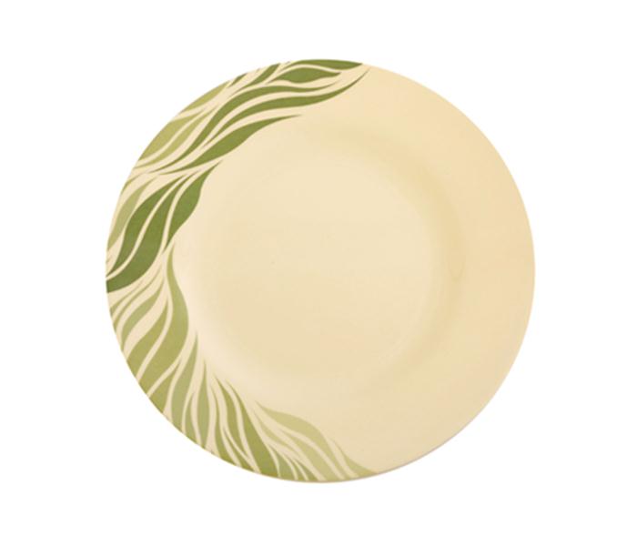 Royalford RF8107 9-inch Melamine Soup Plate - Green - Zoom Image