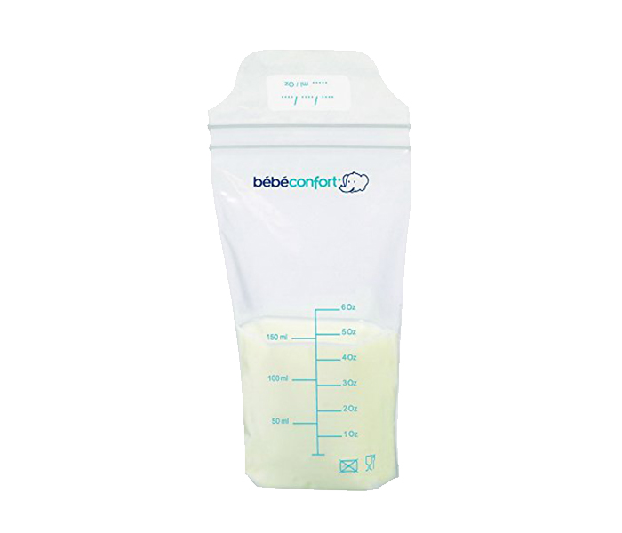 Bebe Confort 3101209000 Breast Milk Conservation Bags - 25 Pieces, White - Zoom Image 2