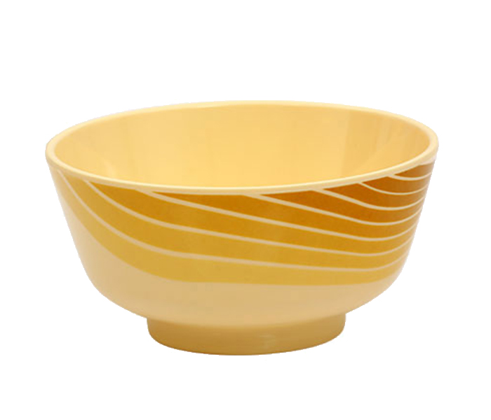 Royalford RF8199 4.5-inch Melamine Radiant Thai Rice Bowl - Yellow - Zoom Image