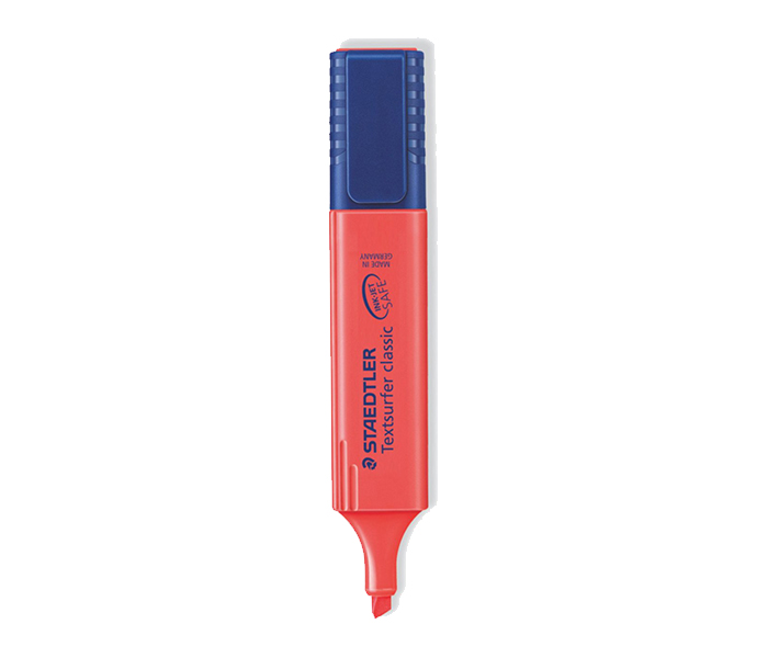 Staedtler ST-364-02 Highlighter - 5MM, Red - Zoom Image 4