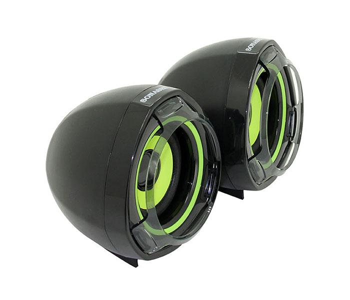 Sonashi SUS-705 USB Speaker - Green - Zoom Image 2