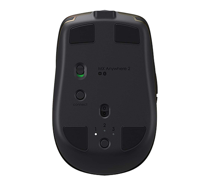 Logitech 910-004374 MX Anywhere 2 Wireless Mouse - Gold & Black - Zoom Image 4