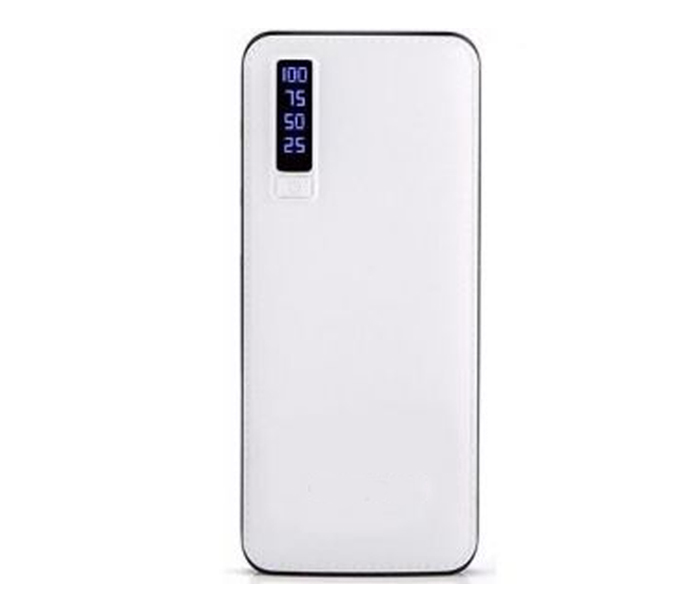 MKZ 15000 mAh Smart Power Bank with Lightning cable - White - Zoom Image