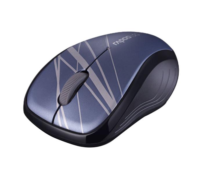 Rapoo 3100P 5GHz Wireless Optical Mouse - Lake Blue - Zoom Image 5