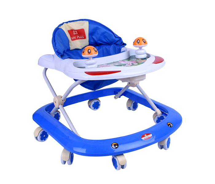 Baby Plus BP7757 Baby Walker with Music & Light - Blue - Zoom Image