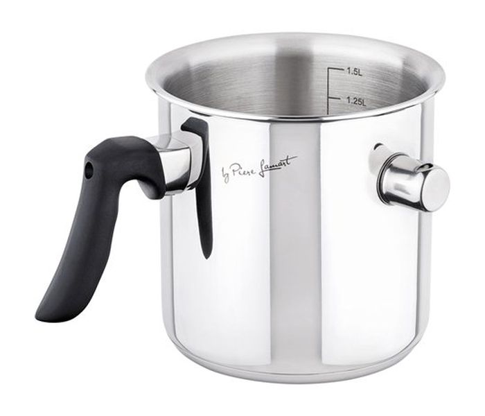 Lamart LT1068 Lait 1.5L Double-Wall Milk Jug - Stainless Steel - Zoom Image 2