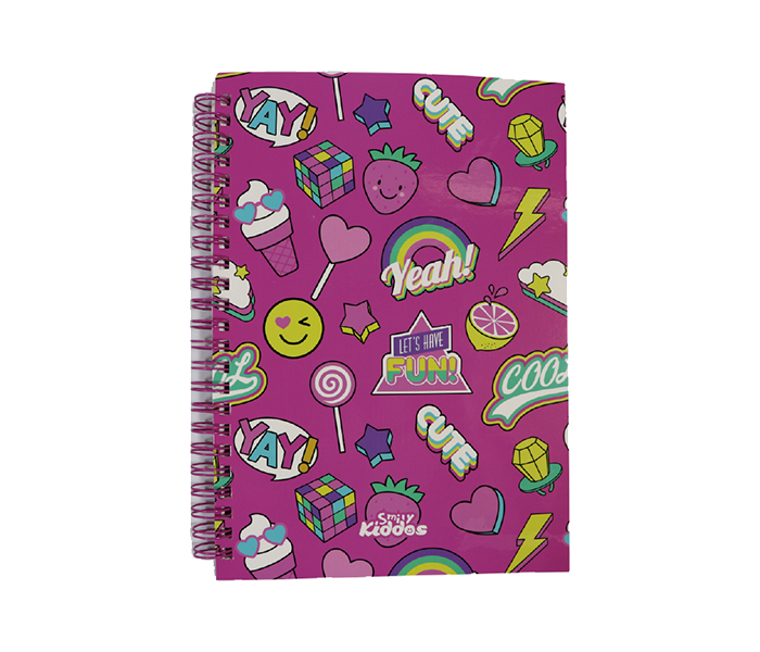 Smily Kiddos SK12006001 A5 Lined Notebook - Pink - Zoom Image 2