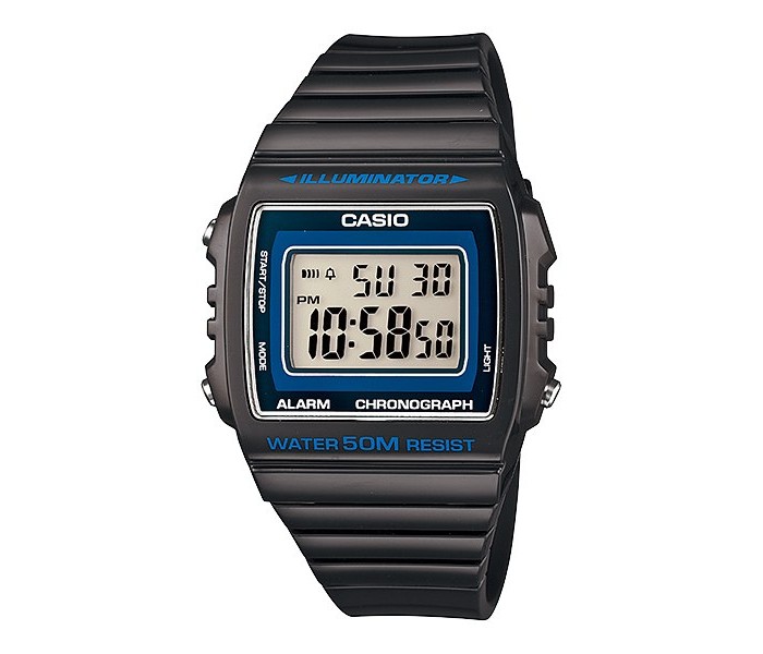 Casio W-215H-8AVDF Mens Sports Watch Black - Zoom Image