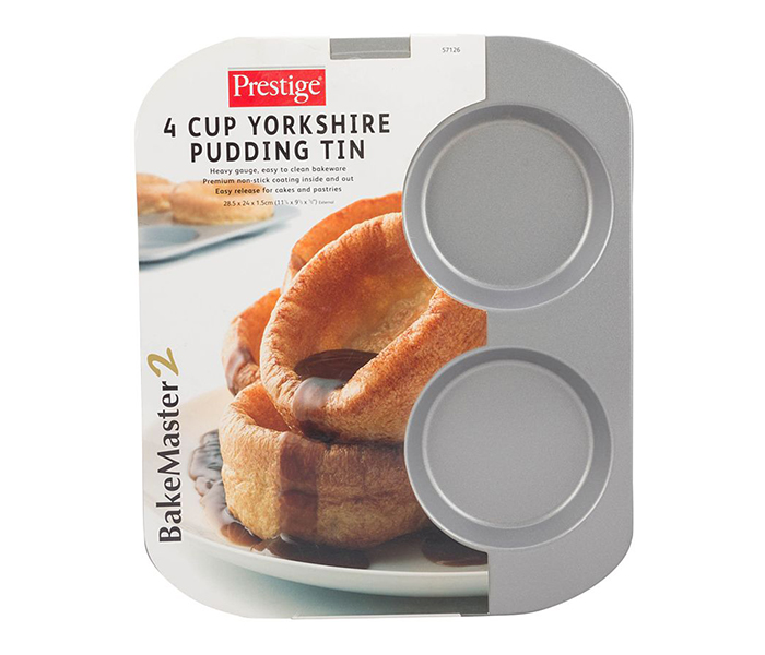 Prestige PR57126 4 Cup Bakeware Yorkshire Pudding Tin - Zoom Image 3