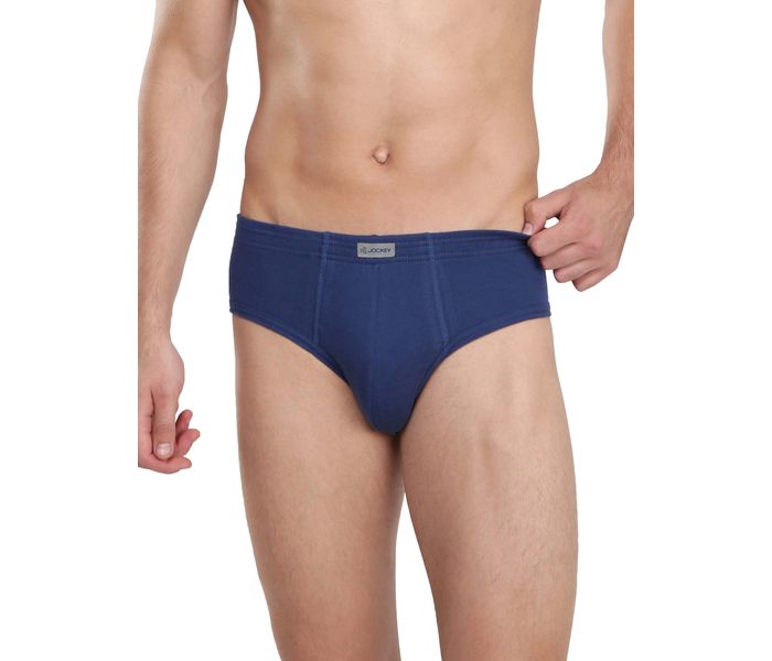 Jockey 1009-0210 Elance Contour Brief, Mid Blue/XXL - 2 Pieces Pack - Zoom Image