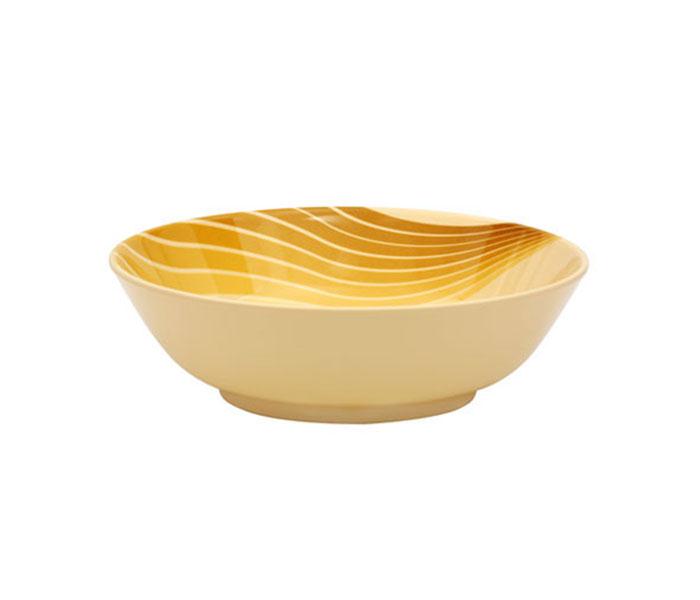 Royalford RF8195 10-inch Melamine Radiant Thai Soup Bowl - Yellow - Zoom Image