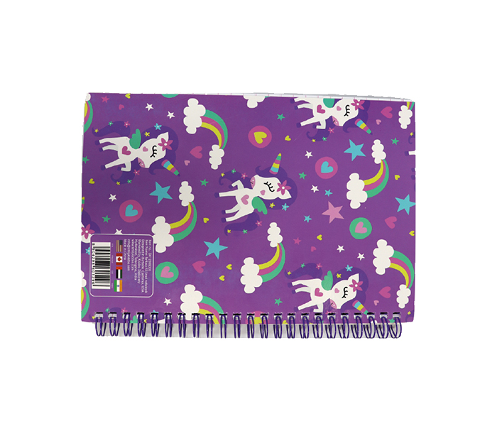 Smily Kiddos SK12006005 A5 Lined Notebook - Purple - Zoom Image 2