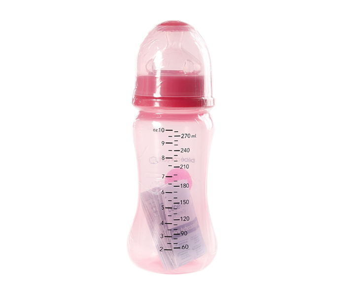 Bebe Confort 30001212 Maternity Wide Neck Bottle - 270ml, Pink - Zoom Image 1