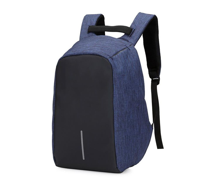 Home Concept AR-095-2 Anti-theft Travel Backpack Laptop Bag With USB Charging Port - Blue - Zoom Image