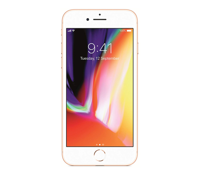 Apple iPhone 8 with FaceTime - 64GB, 4G LTE - Gold (Refurbished) - Zoom Image 1