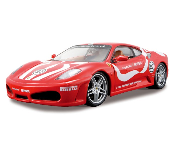 Maisto Tech 39110 1:24 AL-Ferrari (B) F430 Challenge Trofeo Pirelli Red - Zoom Image 3