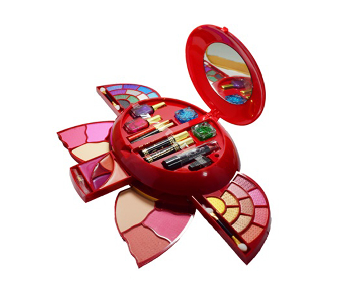 Kmes C-918 Butterfly Design Makeup Kit - Red - Zoom Image