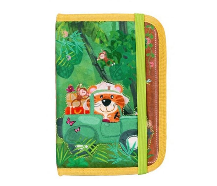 Okiedog 80313 Wildpack Passport Holder Tiger For Unisex Green - Zoom Image 2