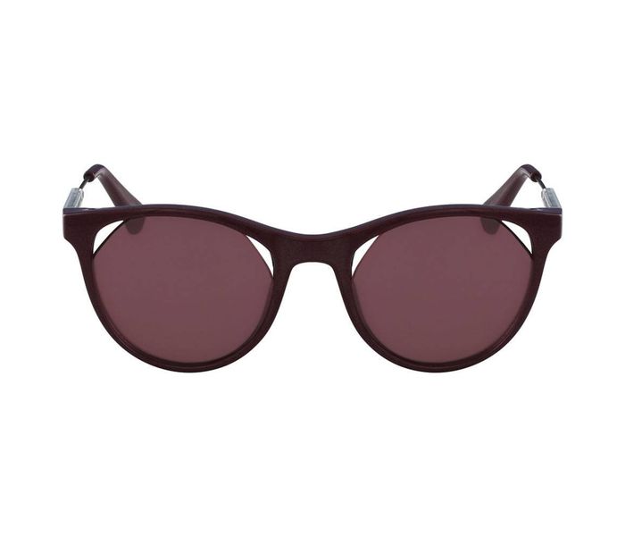 Calvin Klein CKJ510S 617 Cateye Burgundy Frame & Burgundy Mirrored Sunglasses for Women - Zoom Image 2