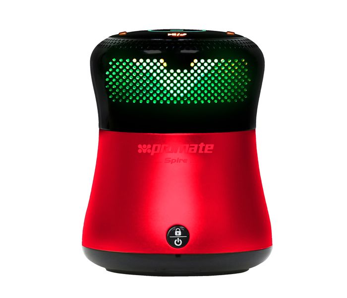 Promate Spire Portable Bluetooth Speaker with NFC Connectivity - Red - Zoom Image 3