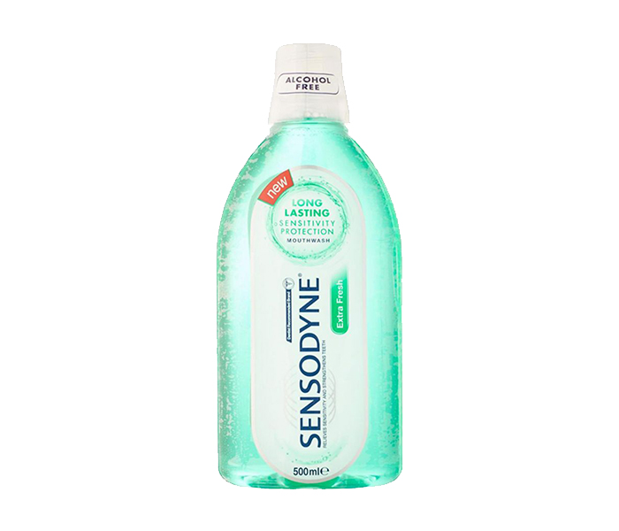 Sensodyne N14517241A Extra Fresh Mouthwash - Green, 500ml - Zoom Image