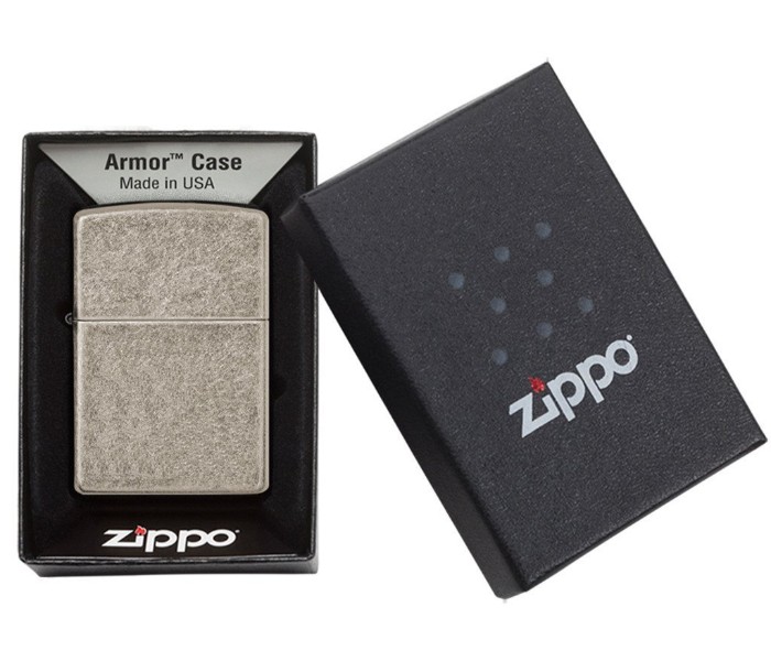 Zippo 28973 Plain Lighter Silver - Zoom Image 4