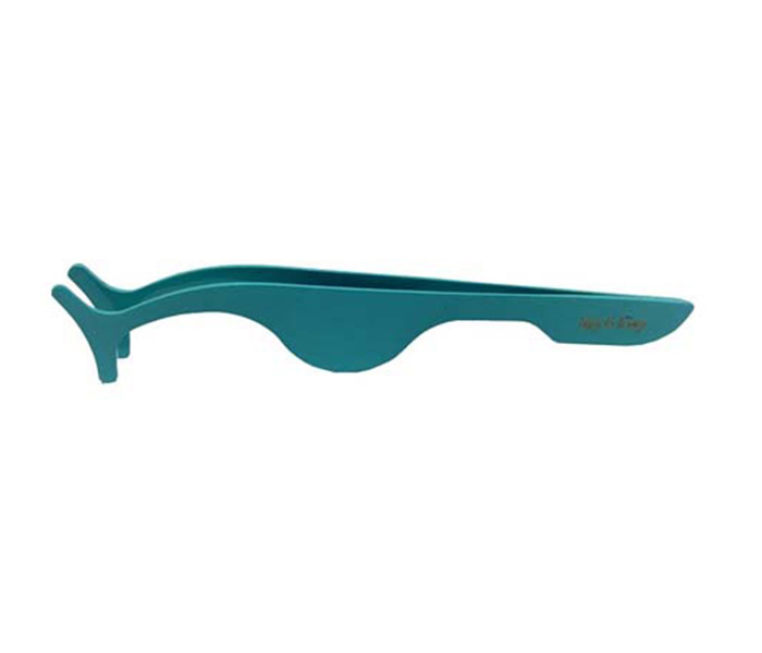 Tips & Toes TT-036SG Stainless Steel Eyelash Tweezers - Sea Green - Zoom Image 5