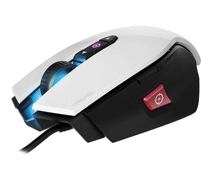 Corsair CH-9300111-NA M65 PRO RGB FPS Gaming Mouse - White - Zoom Image 2