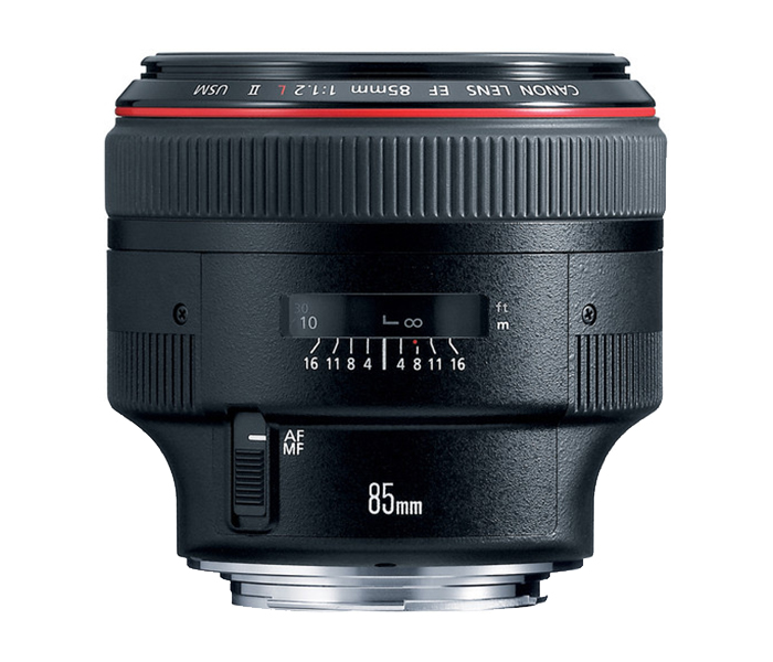 Canon EF 85mm f/1.2L II USM Lens - Black - Zoom Image 1