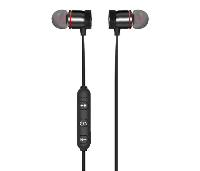 IX7 Magnetic Wireless Bluetooth Sports Earphone With Mic and Volume Control - Assorted - Zoom Image 7