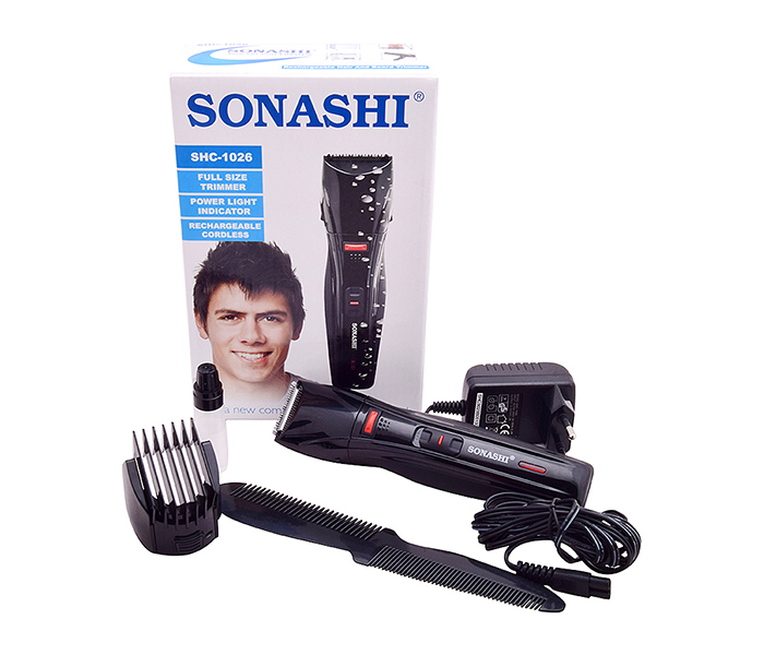 Sonashi Shc-1026 Rechargeable Water Proof Hair Clipper - Zoom Image 1