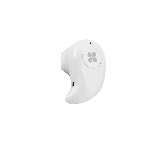 Promate Mondo-3 Lightweight Mini Wireless Mono Earphone with HD Sound Quality, White - Zoom Image 7