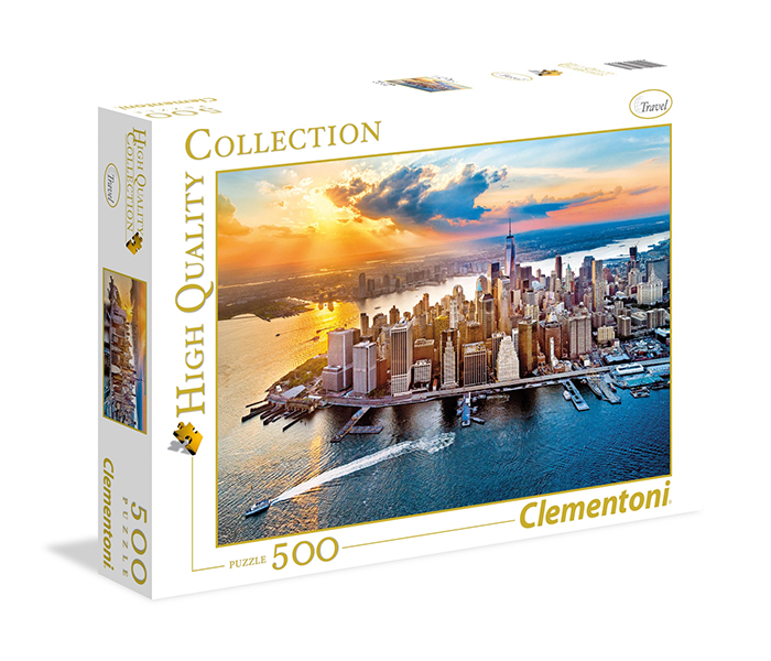 Clementoni 35038 High Quality Collection New York Adult Puzzle - 500 Pieces - Zoom Image 2