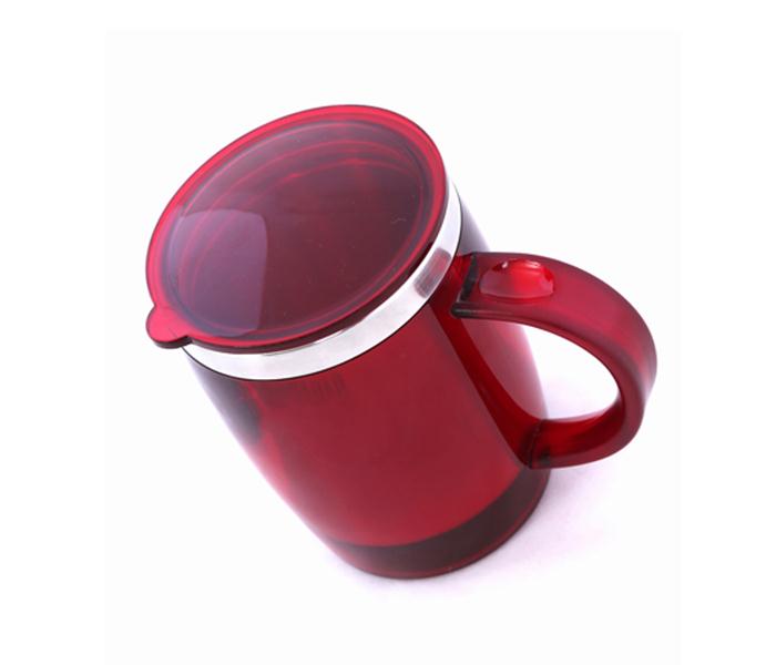 Royalford RF6154 14 oz Stainless Steel Travel Mug - Red - Zoom Image 2