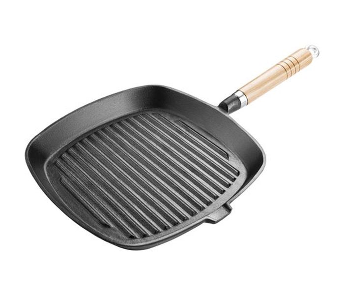 Lamart LT1063 24CM Cast Iron Frypan - Black - Zoom Image