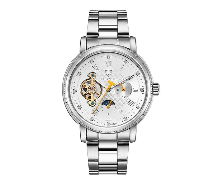 Tevise 612B Men's Casual Analog Watch - White - Zoom Image