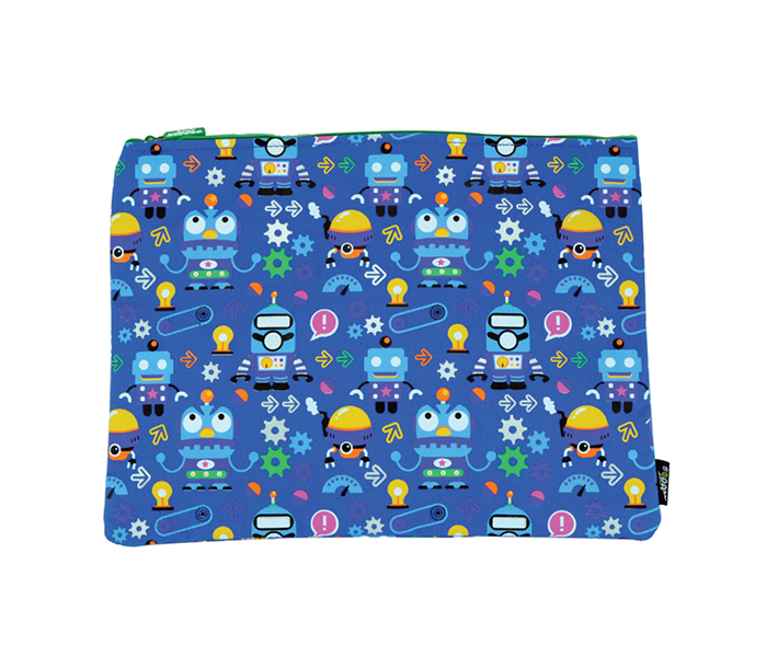 Smily Kiddos SK11003028 A4 Pencil Case - Blue - Zoom Image 4