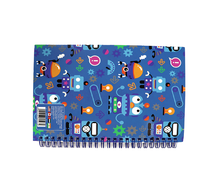 Smily Kiddos SK12006003 A5 Lined Notebook - Blue - Zoom Image 1