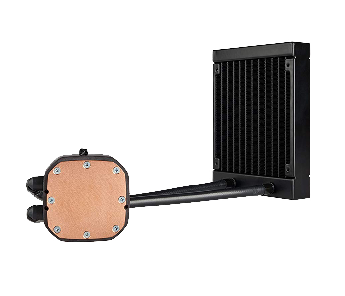 Corsair CW-9060036-WW Hydro Series H60 (2018) 120mm Liquid CPU Cooler - Black - Zoom Image 2