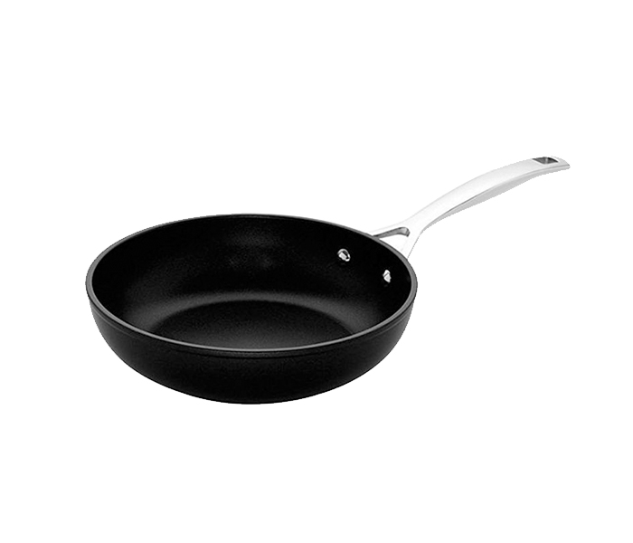 Royalford RF7430 30Cm Stainless Steel Deep Frypan - Black - Zoom Image