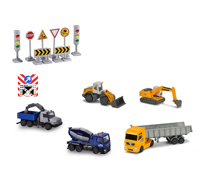 Majorette 212057972 Big Construction Theme Set - Zoom Image 1