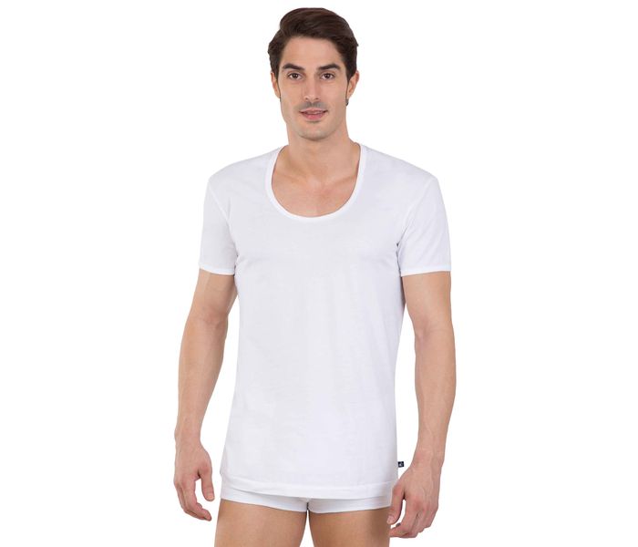 Jockey 8817-0210 Modern Classic T-Shirt S/S, White/L - 2 Pieces Pack - Zoom Image 1