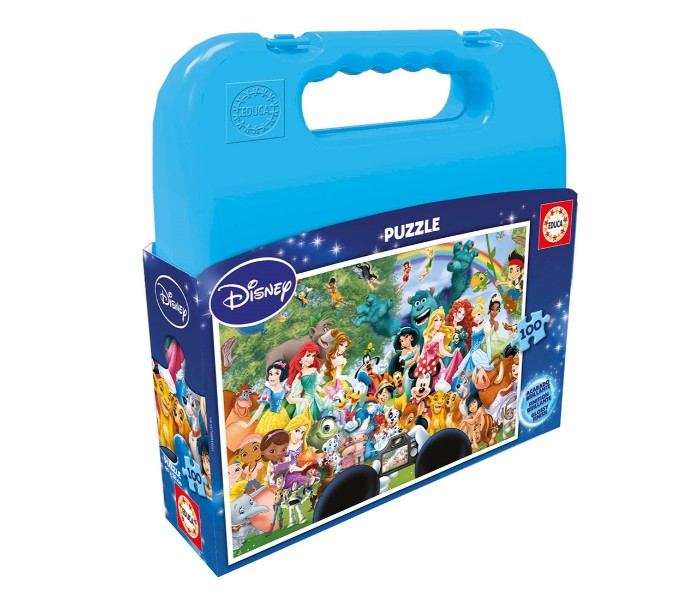 Educa 16517 Case Puzzle 100 Disney Multi Color - Zoom Image