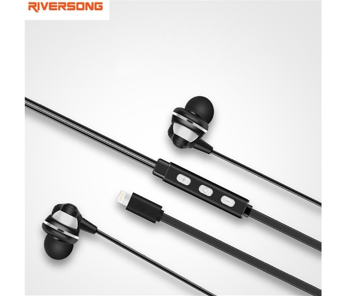 Riversong Dynamic Stereo Earphone Black - Zoom Image 3